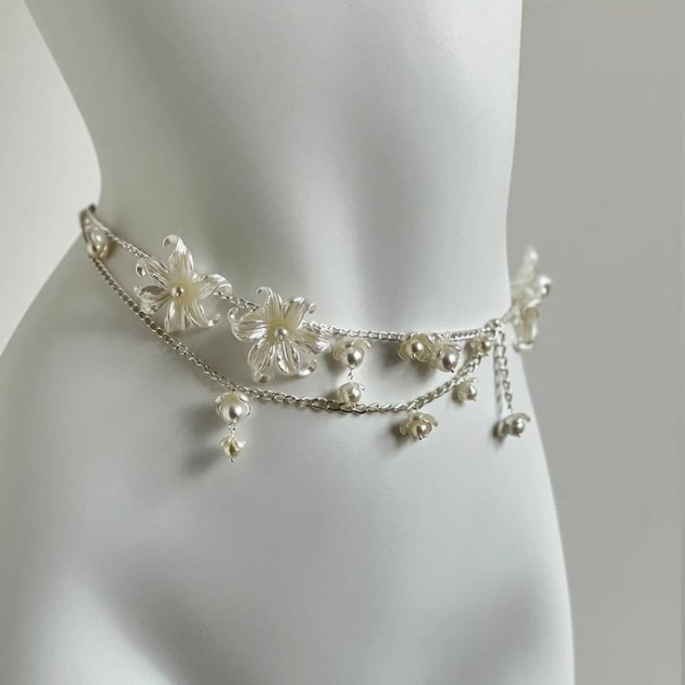 Moda elegante pérola cintura c - Ethnic Fashion Collection avaliação e preço